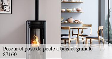 Poseur et pose de poele a bois et granulé