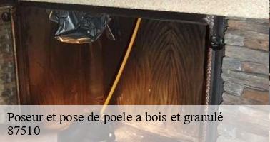 Poseur et pose de poele a bois et granulé