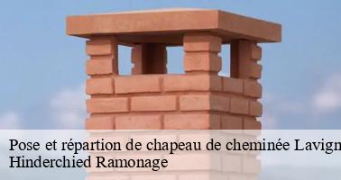 Pose et répartion de chapeau de cheminée