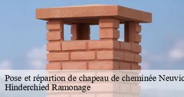 Pose et répartion de chapeau de cheminée