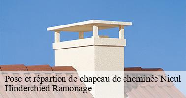 Pose et répartion de chapeau de cheminée