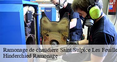 Ramonage de chaudière